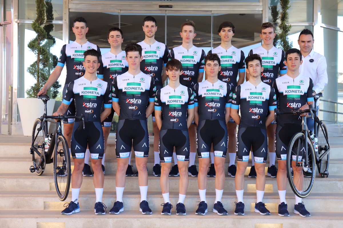 PoltiVMaltaU19's tweet photo. Equipos junior y sub23 2020!! #olivanovatrainingcamp #olivanovaresort #ciclismo #cycling #cyclingtips #roadcycling  #gobikprocycling #rotor #abikes #valtellina #kometa #uvet #skoda #lukeair #kometaxstracyclingteam #xstra #xstradigitalstorage #fundcontateam #quererespoder💪 https://t.co/eo0IqvZwgM