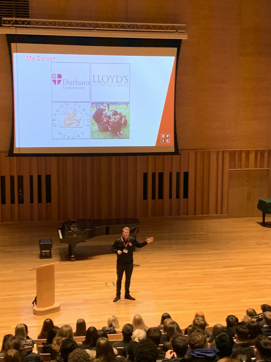 Lami999's tweet photo. It was a privilege to welcome @patrickfoster02 of @epicpgc to @MillfieldSenior as part of the #phsee programme, his harrowing account of his gambling addiction was a stark warning to his Lower Sixth audience, who were very attentive, thanks to Miss Lindsell for organising https://t.co/emlOnDIUem