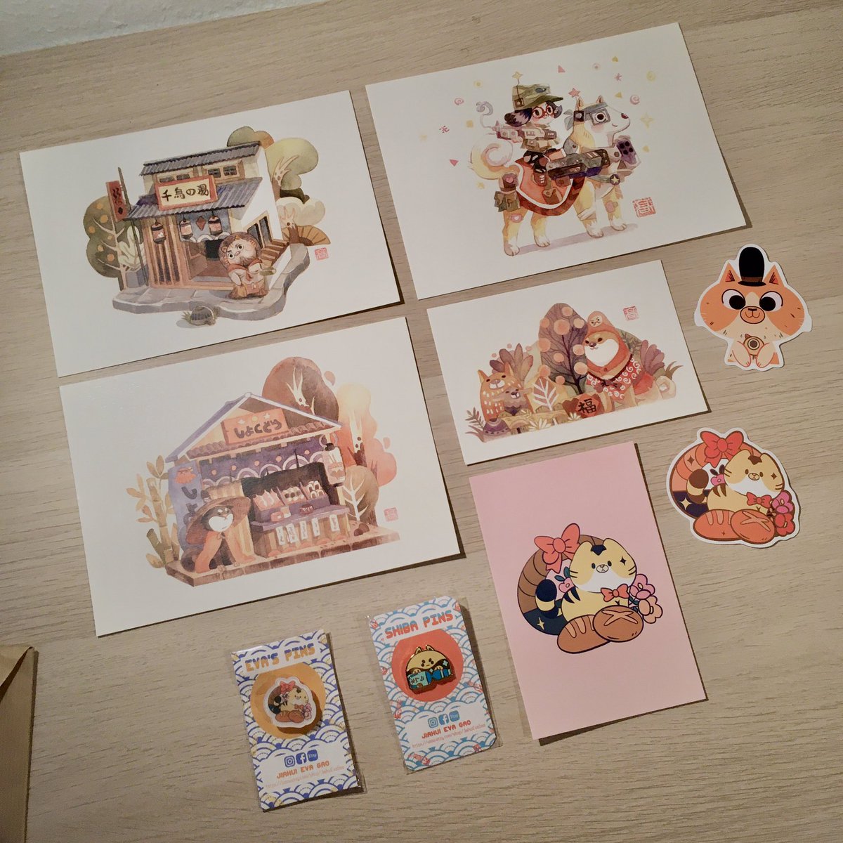 maiberryart's tweet photo. There were such precious treausures in my mail today !! ✨✨ @evaKOjiahui thank yoou !
I‘m so happy and in love 🥺💕 https://t.co/meF4wBexAh