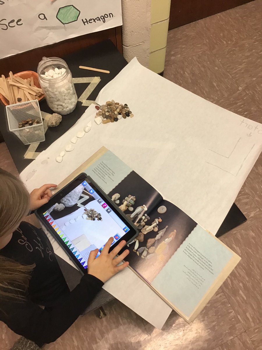 Deb_Frazier's tweet photo. Inspired by this book, Stepping Stones, Sadie builds and creates her own tree with stones. Draw and Tell helps S show the birds and a cat all trapped in a tree on a rainy day. #amplifylearning #create โฆ@katietrigg1โฉ โฆ@SciotoDarbyElemโฉ โฆ@crossingcougarsโฉ https://t.co/WwTluHXNJp