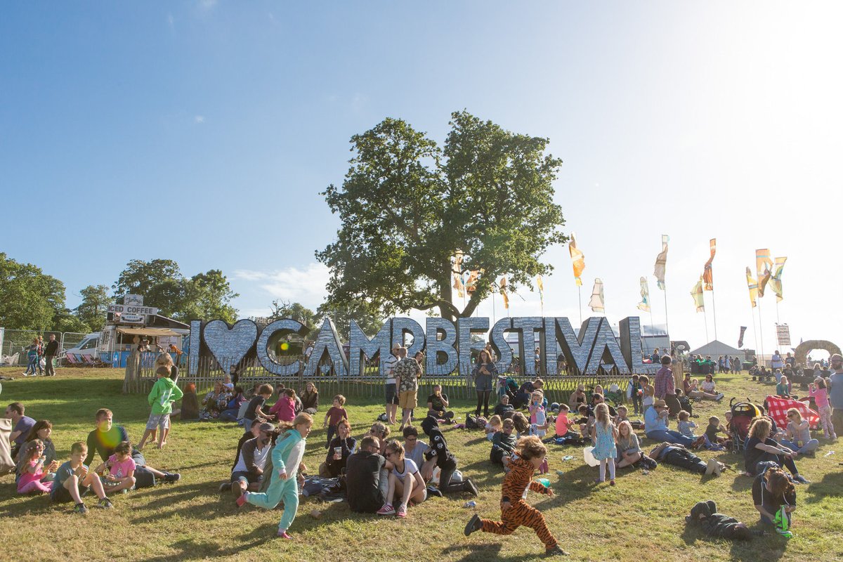 CampBestival tweet picture