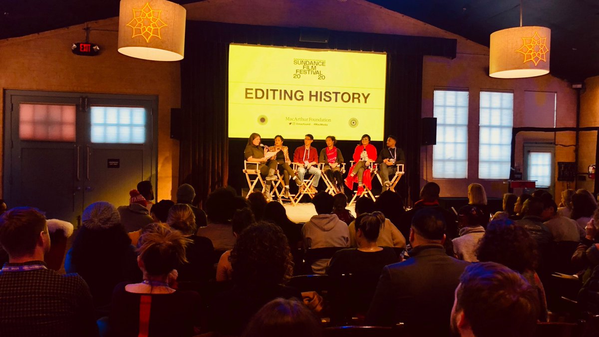 Thank you @sundanceorg for helping us bring @macfound   grantees to the stage at #Sundance 2020 to discuss more accurate, just, and inclusive narratives.
#MacMedia  

@contextmessage  
@drajchristian   
@geneluenyang  
@eveewing  
@assuss   
@violetajaguar