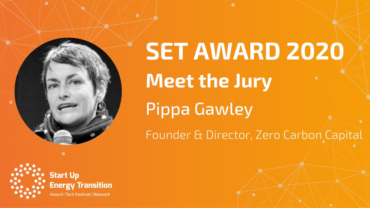 StartUpGET's tweet photo. A new jury member joining #SET20! Pippa Gawley is a cleantech investor for early-stage start-ups in the UK and US and a founder of a @ZeroCarbonCap fund! Meet her at the #SET #TechFest20
Learn more here: https://t.co/72CjSBXu6s https://t.co/YWD38DugR3