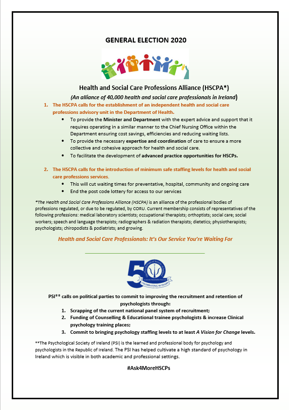 @Iaslt @_ISCP_ @trust_indi @iirt @AOTInews @SocialCareIre @IASW_IRL #orthoptists @SCPIforum