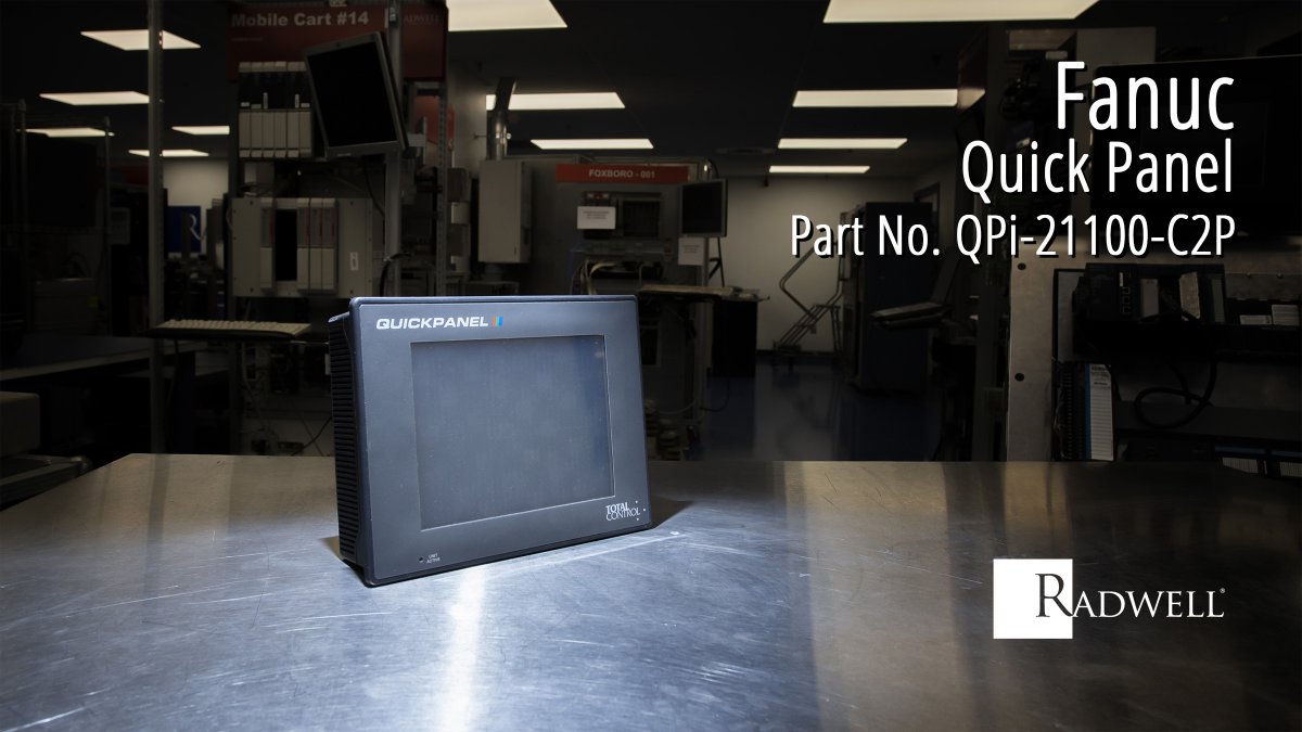 Radwell_Intl's tweet photo. Learn about Fanuc Quick Panel part no. QPi-21100-C2P in this product video from Radwell TV #radwelltv #productfocus #fanuc #quickpanel #instock #readytoorder
https://t.co/c66uSMU4P7 https://t.co/afGUSDRbkN
