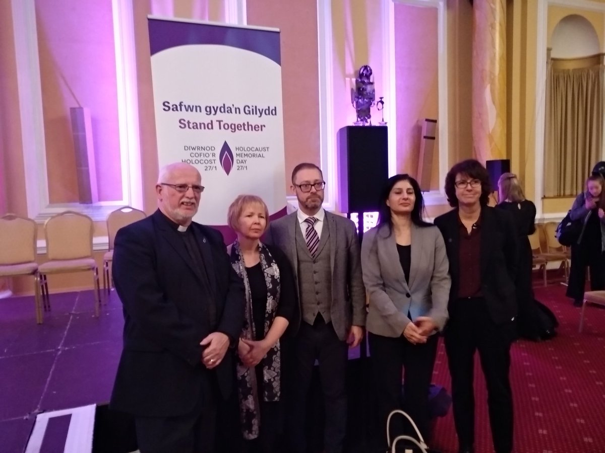 RAFJobsWales's tweet photo. We were lucky enough to be invited to the Holocaust memorial Day today at City Hall. #StandTogether https://t.co/SWPFtlCUOv