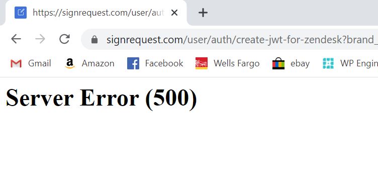 jessehauf's tweet photo. @SignRequest Been really buggy this week. Can't login, can't contact support. Getting random 500 errors. https://t.co/4WaSufpVGn