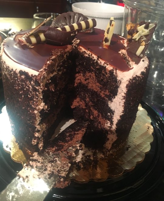 Snapchat themed birthday cake! made with deliciously moist chocolate c... |  TikTok