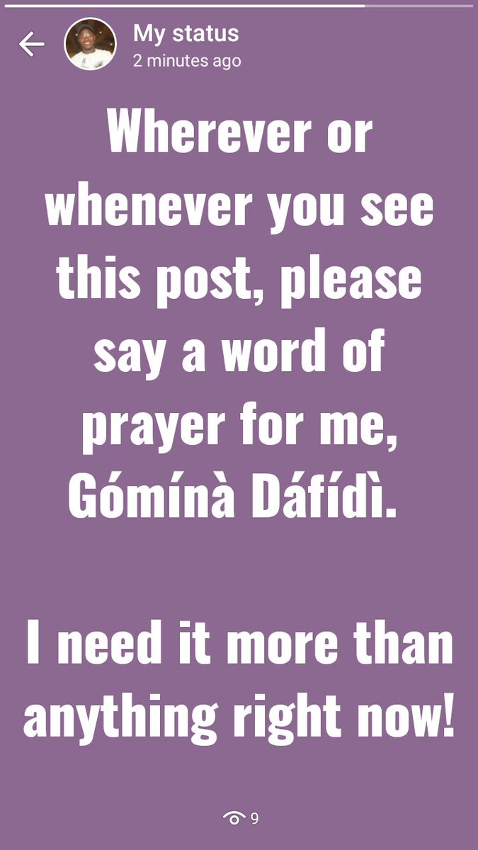 thedavidadesina's tweet photo. If you come across this tweet, kindly say a quick word of prayer for me; that's all I need right now!

Ask God to bless my health, finances &amp; give me a great job before the end of January. The stress is becoming much already in 2020.

Thank you all very much in advance. RT https://t.co/Zz6cUevcc3