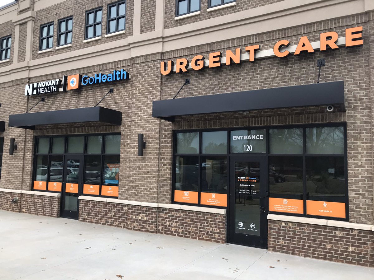 GHUC_NC's tweet photo. Today we opened our doors in the Mint Hill, NC community. Come see us at 11300 Cresthill Dr. for your urgent care needs. We are located next to @NovantHealth family medicine. #GoHealthUC https://t.co/5BISlQfYXt