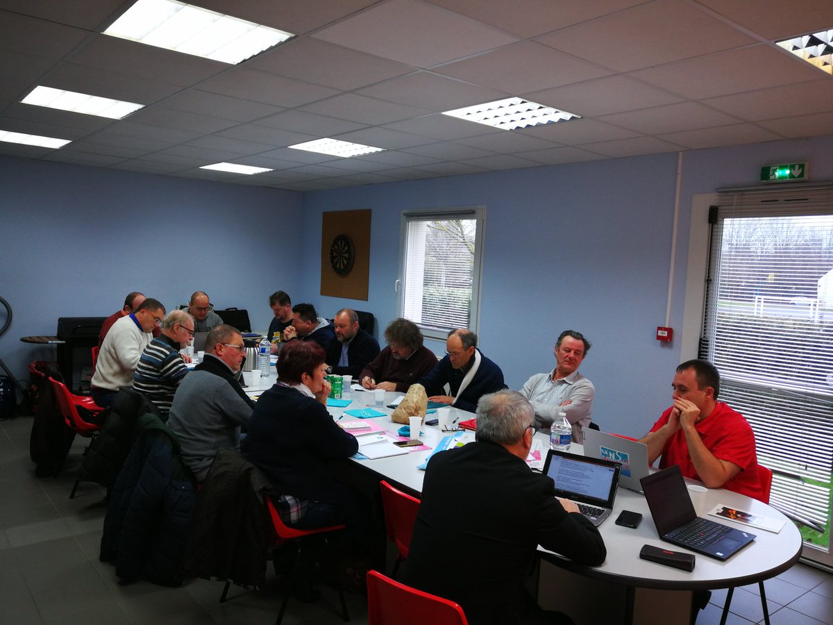 unsanormandie's tweet photo. Réunion des membres du bureau régional à Caen💙
Au programme en plat principal, la réforme des retraites. Mais aussi #formation, #développement et nouvelles implantations👍#plusdevoix https://t.co/M7kRib1Jky