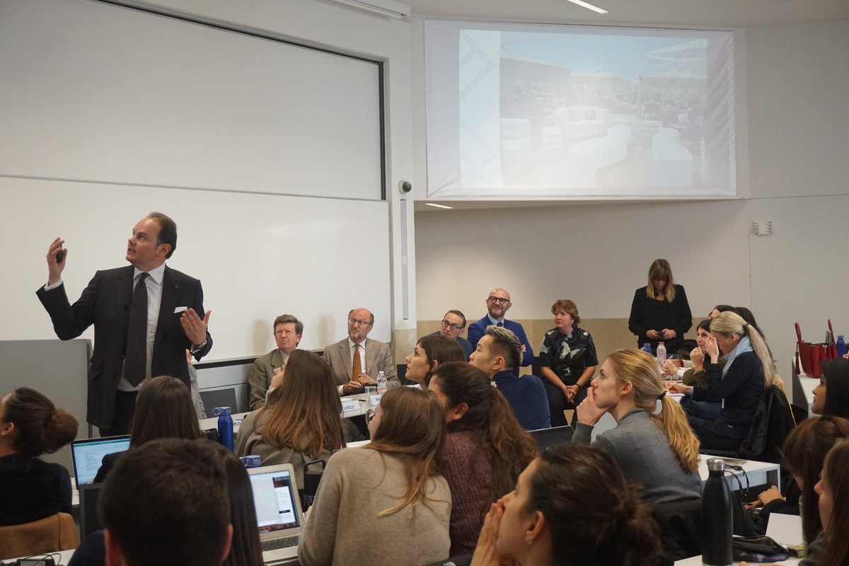 sdabocconi's tweet photo. #MAFED #MAMA and #MFB students just completed their Italian Excellence joint class "Insights on Italian Symbol-#Intensive #Industries". https://t.co/ncKq0knGHV