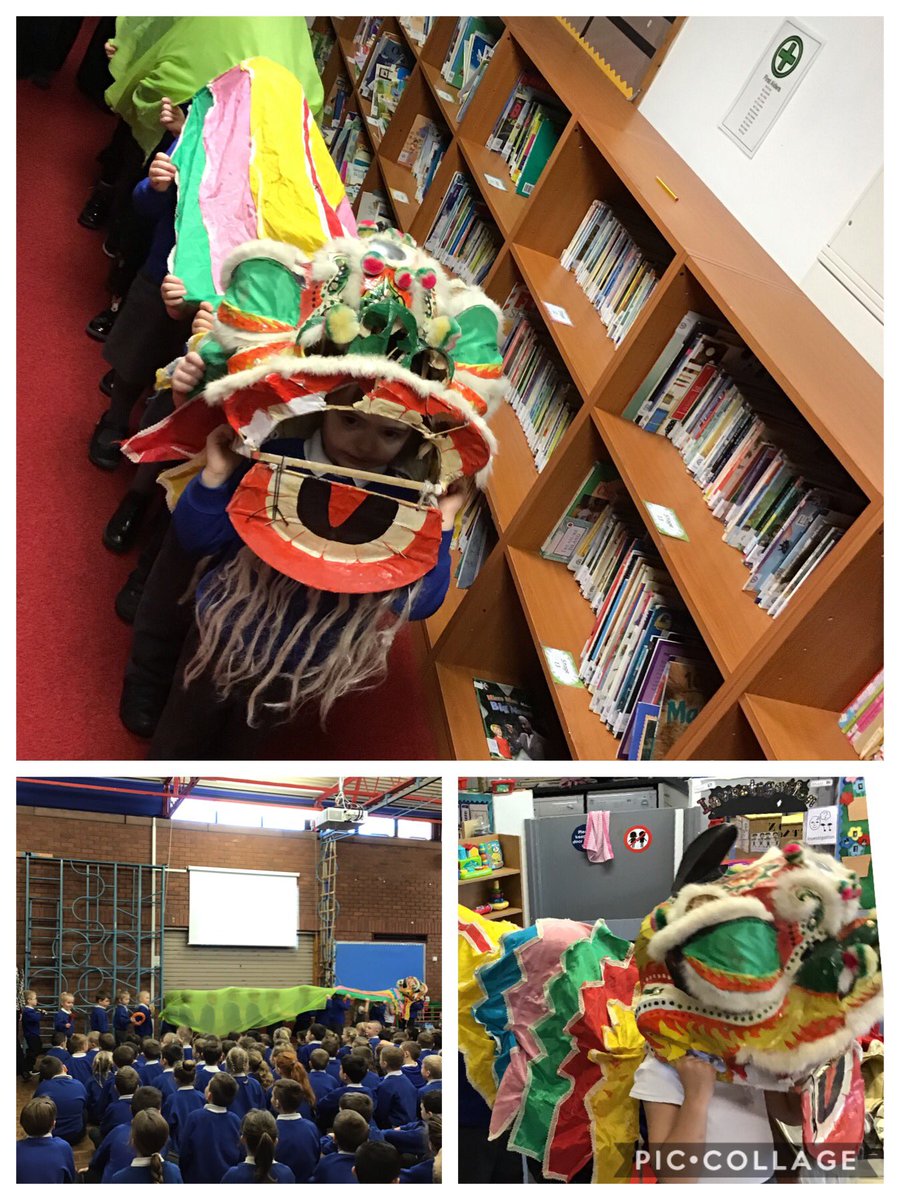 MrsTylerRPS's tweet photo. Morning Nursery children were fantastic in today’s Chinese New Year Assembly as the dragon #kungheifatchoi @RedesdalePrim @mrsltwhite66 https://t.co/tgZAJNaP4L