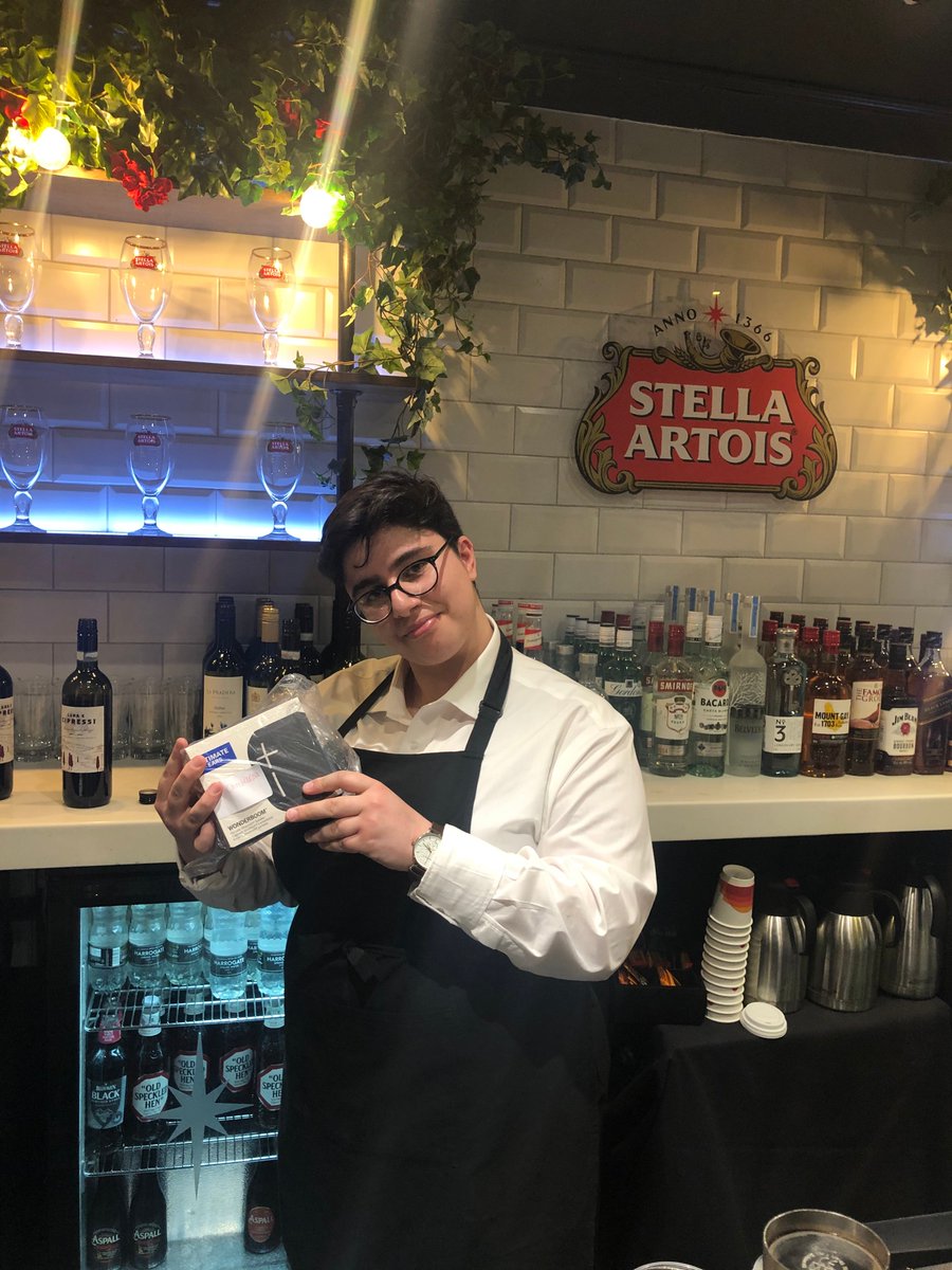 Next time you go to <a href="/RoyalAlbertHall/">Royal Albert Hall</a> don't forget to see the stars behind the bar too! ⭐️ This is Christianna, one of our core team members. 

#AYS #AYSFamily #RoyalAlbertHall