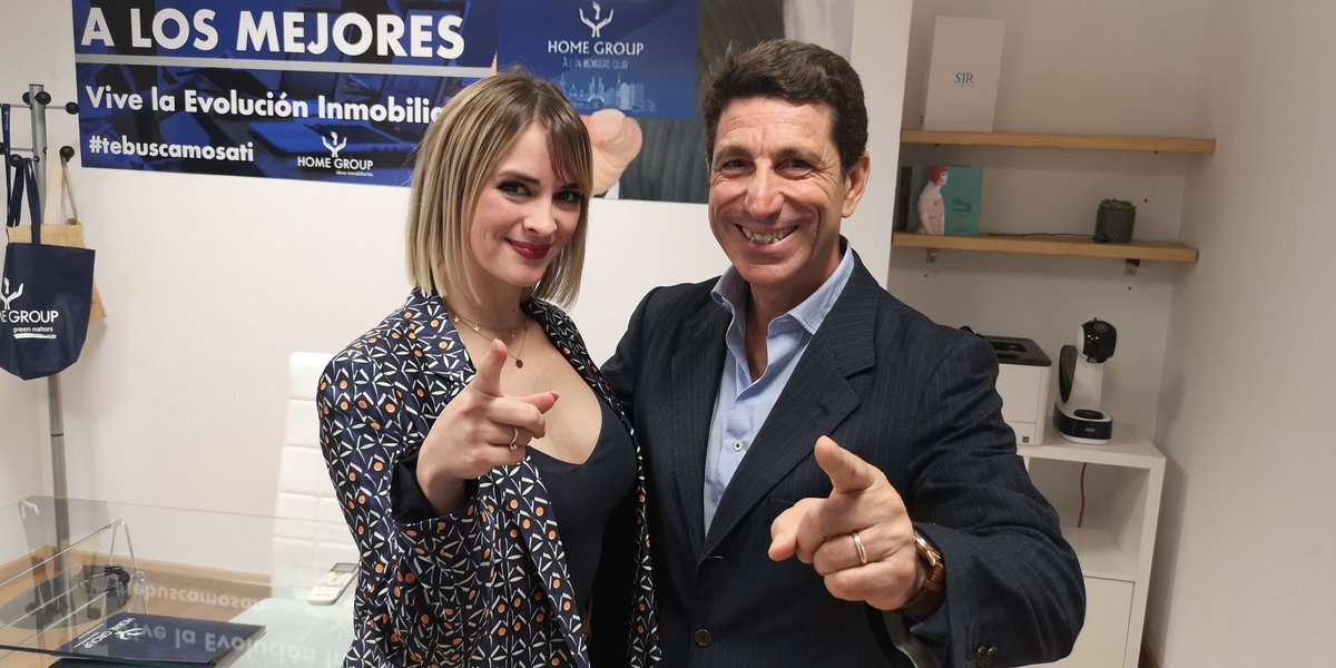 nellodangelo's tweet photo. Visita a las instalaciones de Home Group Málaga con Norma Vidal.
Sabes que significa trabajar en un coworking inmobiliario?
#homegroup #Malaga #coworking #nellodangelo #coachinginmobiliario #realestateacademy #exitoinmobiliario #pnlinmobiliaria #motivacion #elarboldelasventas https://t.co/DmZQGAmEsj