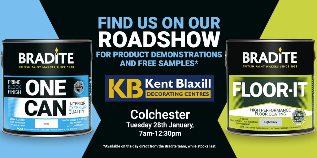 TOMORROW - visit us at one of our roadshows for product demonstrations and free samples. You'll find us 
@KentBlaxill in #Colchester.