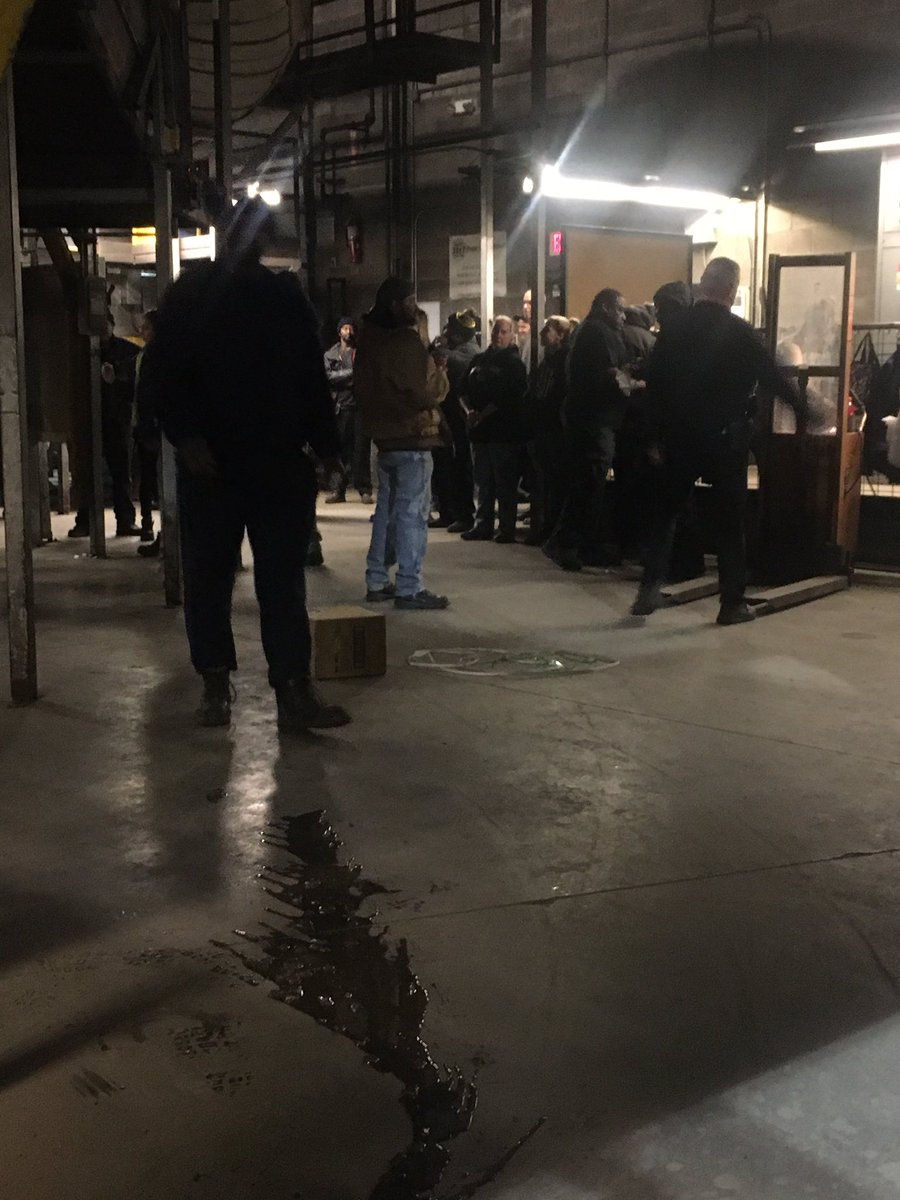 Adam leading the Buffalo primary team in slip and fall risk reduction #NEDDontfall