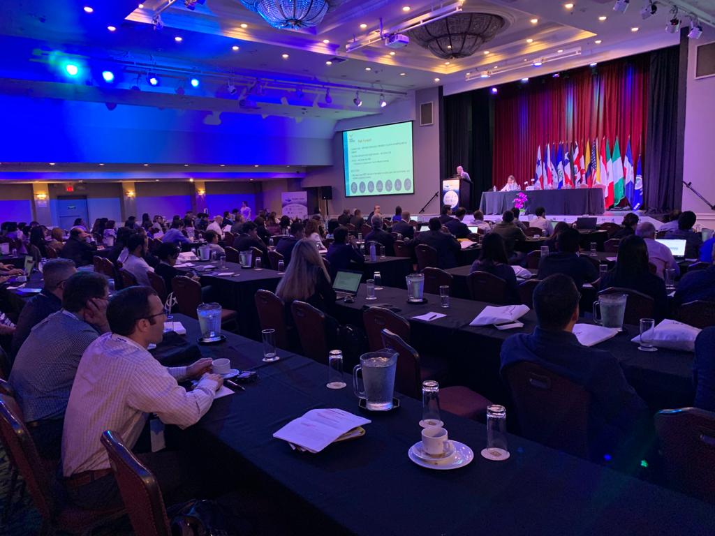 #PAMEC2020 session on the state of science on environmental risk and mitigation from marine renewable energy withe Dr. Andrea Copping from <a href="/energyPNNL/">Energy at PNNL</a>