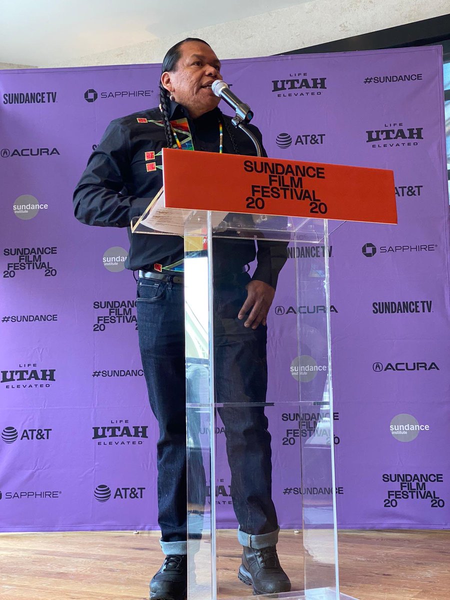 NiaTero's tweet image. Good morning from #Ute Territory @sundanceorg for the #NativeForum Breakfast! 🙌🏽  Amazing room filled with #IndigenousCreatives and allies. #IndigenousTakeover #Sundance2020 #NiaTero2020 📷: @THEdanlin