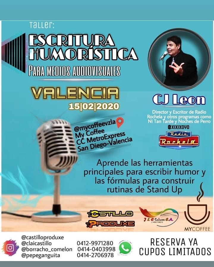MR_Ordinario's tweet photo. https://t.co/IU4hmiWR8a hoy estaremos conversando en el programa *La butaca VIP* desde Valencia del Taller de Escritura Humorística para Medios Audiovisuales que dictaremos en esa extraordinaria ciudad el 15 de febrero. Si estás allá sintoniza la emisora o por el link. #valencia https://t.co/vP2I8QDGXE
