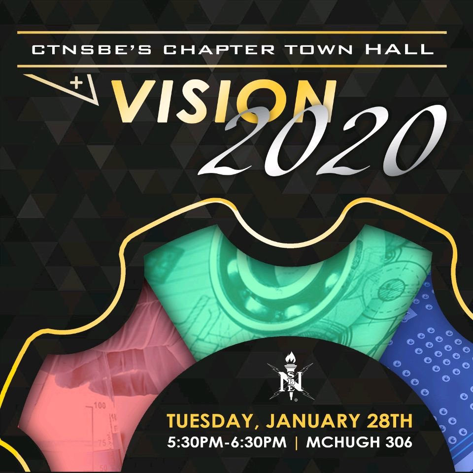 Tomorrow, Tuesday January 28th, will be our first GBM of the semester! Join us in McHugh 306 to discuss your goals and vision for 2020!
