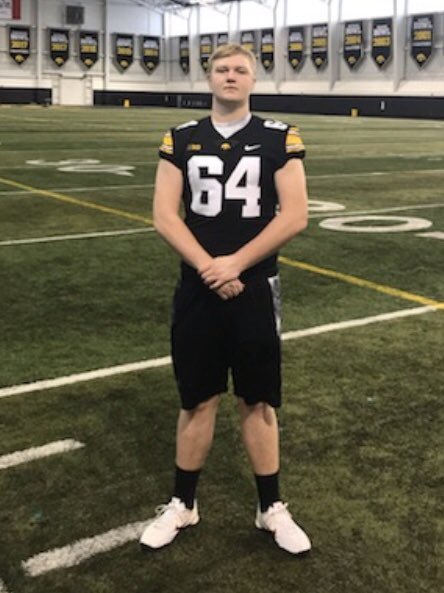 Had a great time at Iowa Junior day this weekend. Huge thanks to all the Coaches <a href="/LeVarWoods/">LeVar Woods</a> @CoachTimIowa @BlairRIVIALS