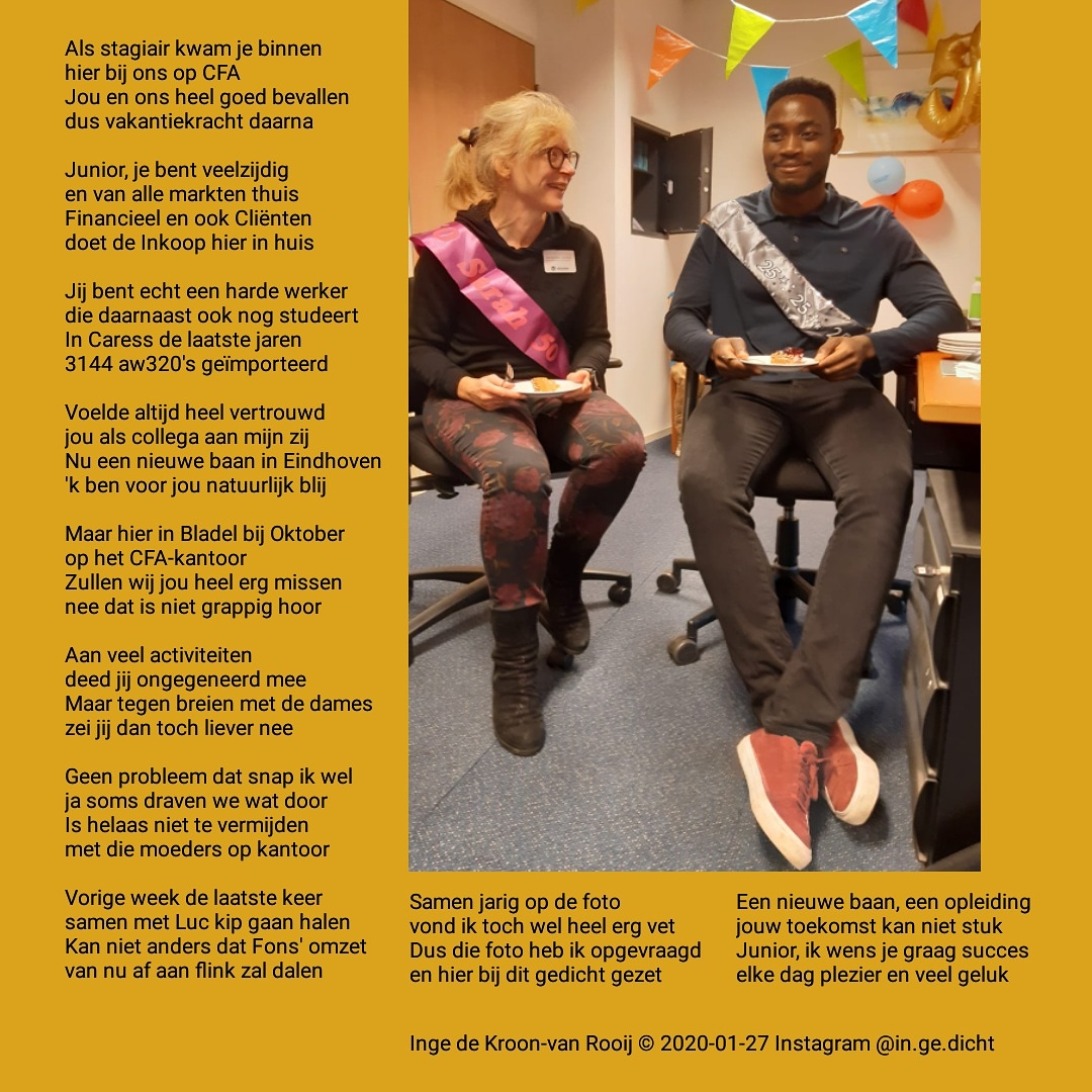 ingedekroon13's tweet photo. #bedankt #collega #nieuwebaan #succes #toekomst #studeren #zorginoktober #ingedicht @ZorginOktober https://t.co/dXieDnPZvL