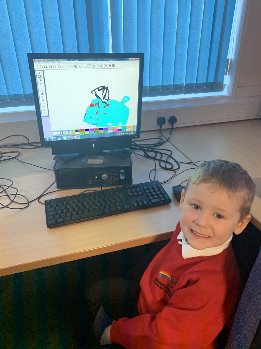 MrsWebster_Mus's tweet photo. We were learning about Internet Safety today in P1 @BankierPrimary We used #colourmagic to create Avatars to protect our identity #STEM @Schools_Digital @claganach @DennyHighSTEM 🌈🌟 https://t.co/jgOax58yMp