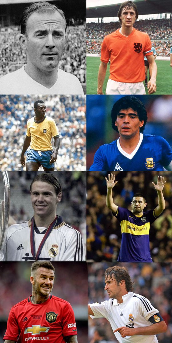 90s Football on X: RT @90sfootball: Cruyff, Platini, Beckenbauer, Eusebio,  Rossi, Zoff, Pele, Ronaldinho, Maradona and Zidane. Legends!   / X