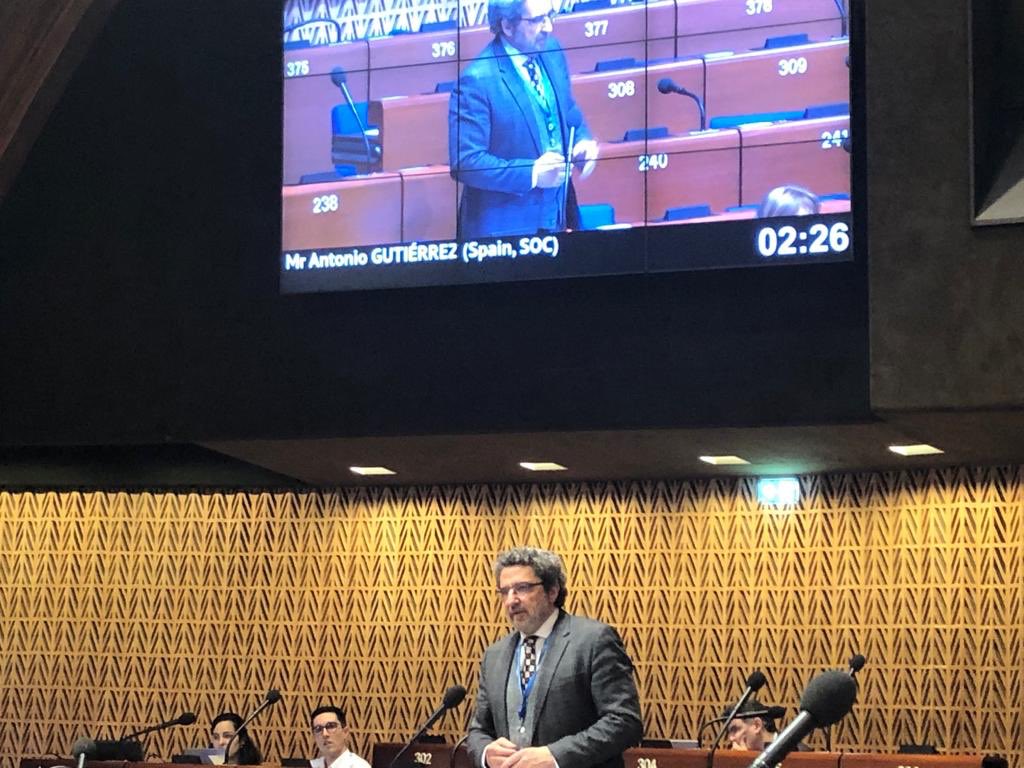 “Hay una clara desigualdad territorial en la <a href="/PACE_News/">PACE</a>. La subrepresentación de los países del sur de Europa en los puestos directivos y de decisión. Los paises mediterráneos queremos la representación que nos corresponde”. <a href="/gpssenado/">PSOE SENADO</a> <a href="/gpscongreso/">PSOE Congreso</a> <a href="/PSOEInternacion/">PSOE Internacional y Cooperación</a>