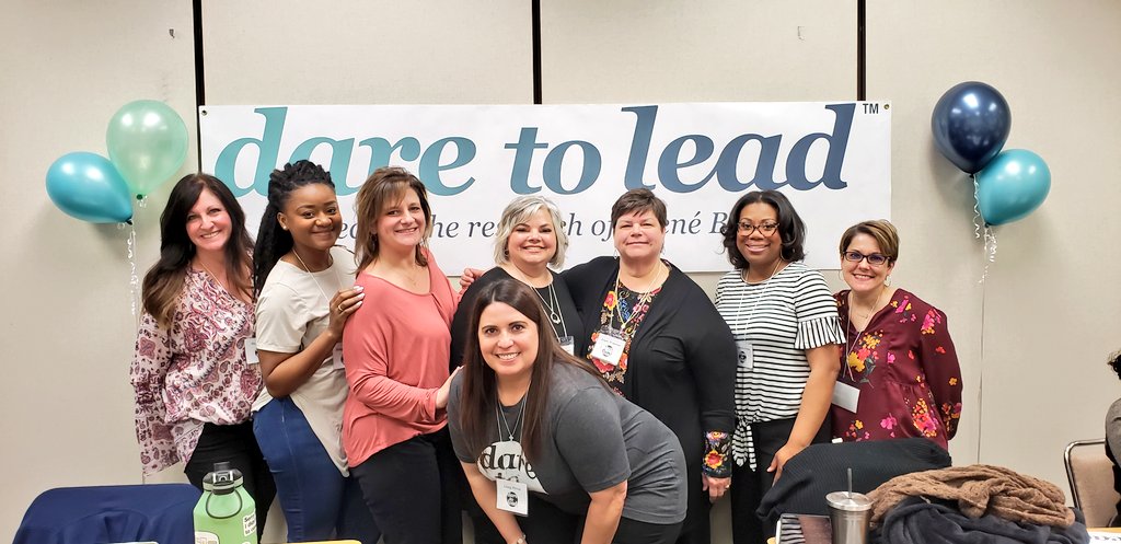 LLJackson08's tweet photo. We're so excited to take part in the Two-Day Dare to Lead Workshop in San Antonio with Lizzy Perez. We're refining our skills in leading with vulnerability. Courage is contagious. @AIMlearners @LizzyAIM @MesquiteHS @mesquiteisdtx @HammettJennifer #DaretoLeadSATX #SkeeterNation https://t.co/3iYhcZe98q