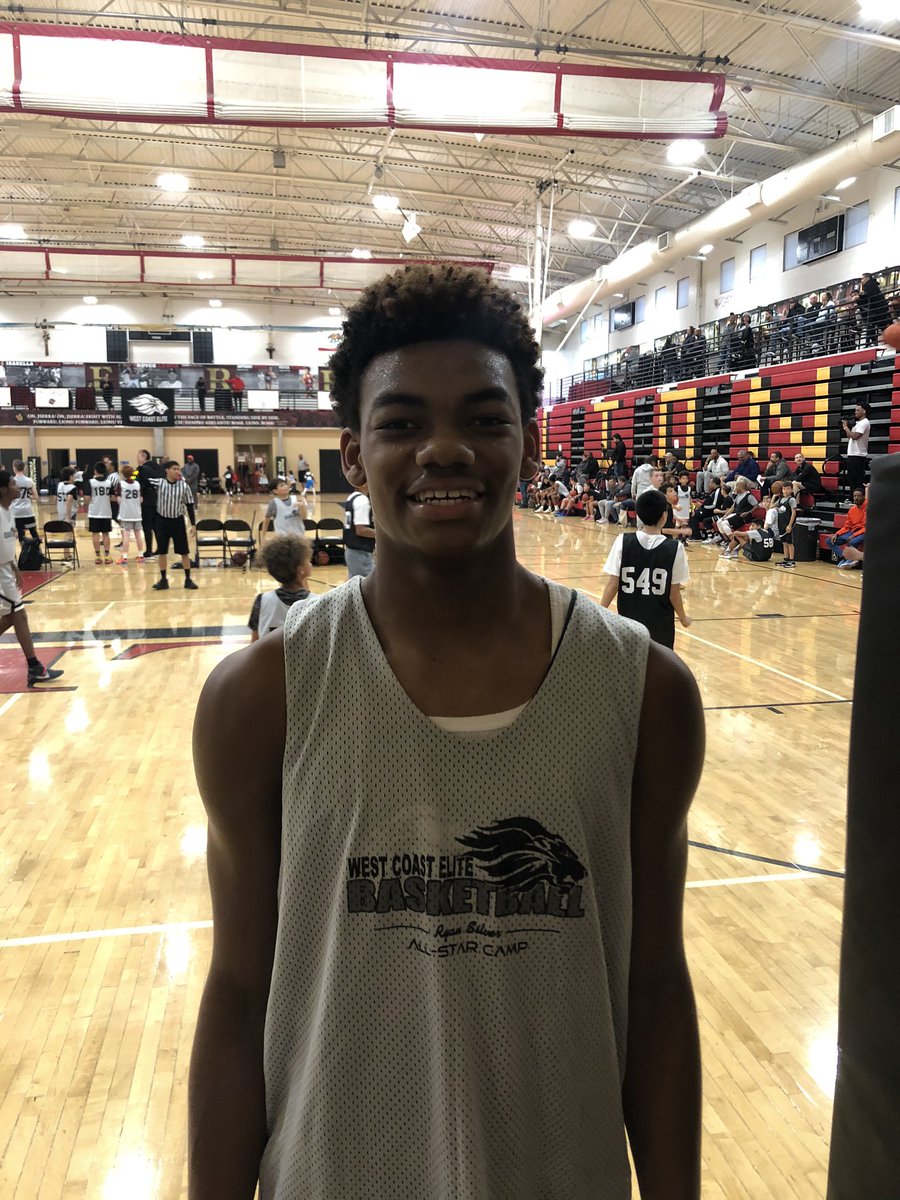 JuliusVElite0's tweet photo. 2024 Jayden McMillon 6’5 Wing/F has the ability to guard 2-4 at the HS level. Long & athletic with some ball skills. Can bounce it & get in the paint. His athleticism & physical gifts help him finish around the rim with contact. @RyanSilver1 @WCEBball #JrAACamp https://t.co/IZIeha6WL1
