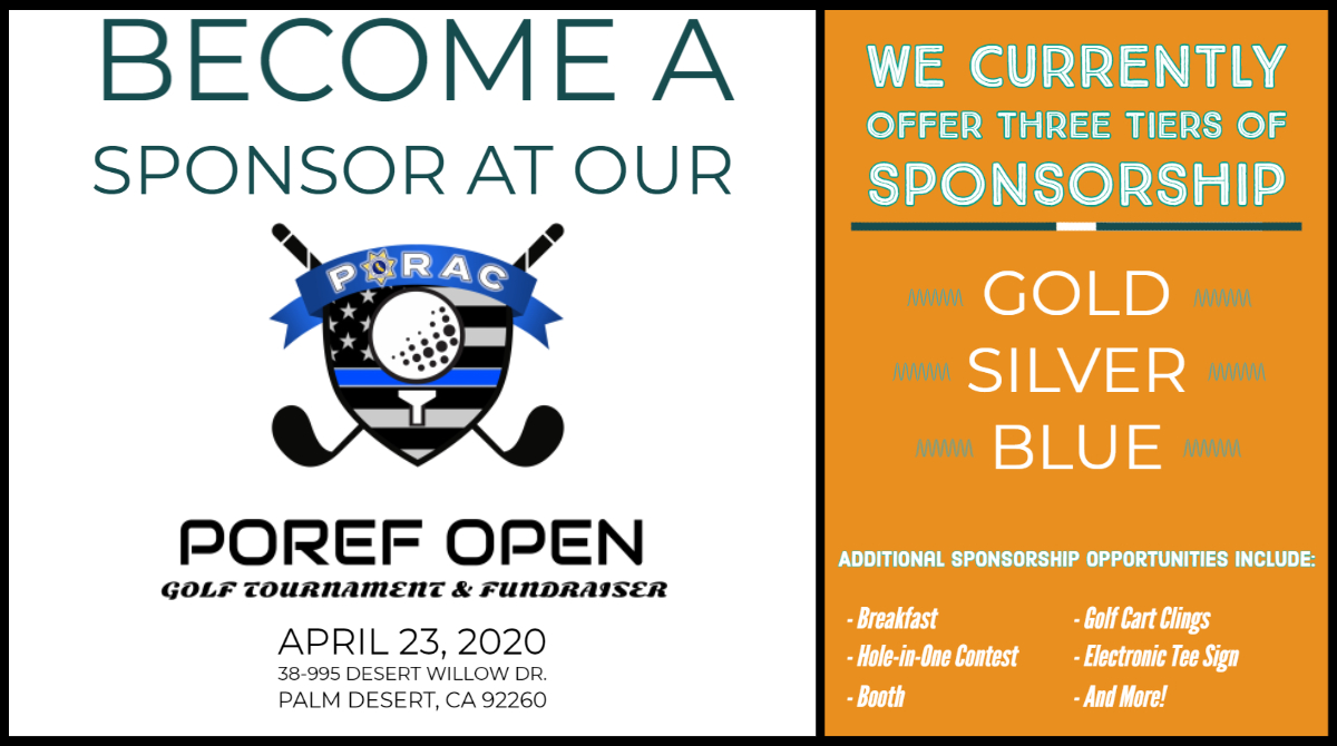 PORACalifornia's tweet photo. All proceeds from the tournament will benefit the Peace Officers Relief & Education Fund. It also aids members with memorial services and during catastrophic events. Learn more by following the link below!
https://t.co/C3IFczDr8u
#POREFOPEN #IMPACT2020 https://t.co/nTCVwMoIkh