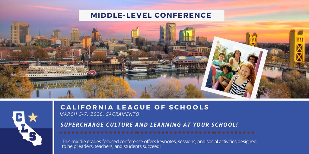 JoinCLMS's tweet image. Hey middle school educators! You should register for this fantastic middle-grades only conference! #CLSMLC20 bit.ly/CLSMLC20 #keeplearningca #edchat #middleschool #educators