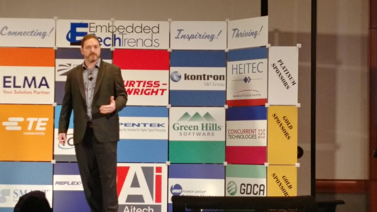 military_cots's tweet photo. Adam Butler of @wakefieldvette #Heitec details #additivemanufacturing info at #ETT2020 #EmbeddedTechTrends @VITAStandards https://t.co/HS28JSuTZX