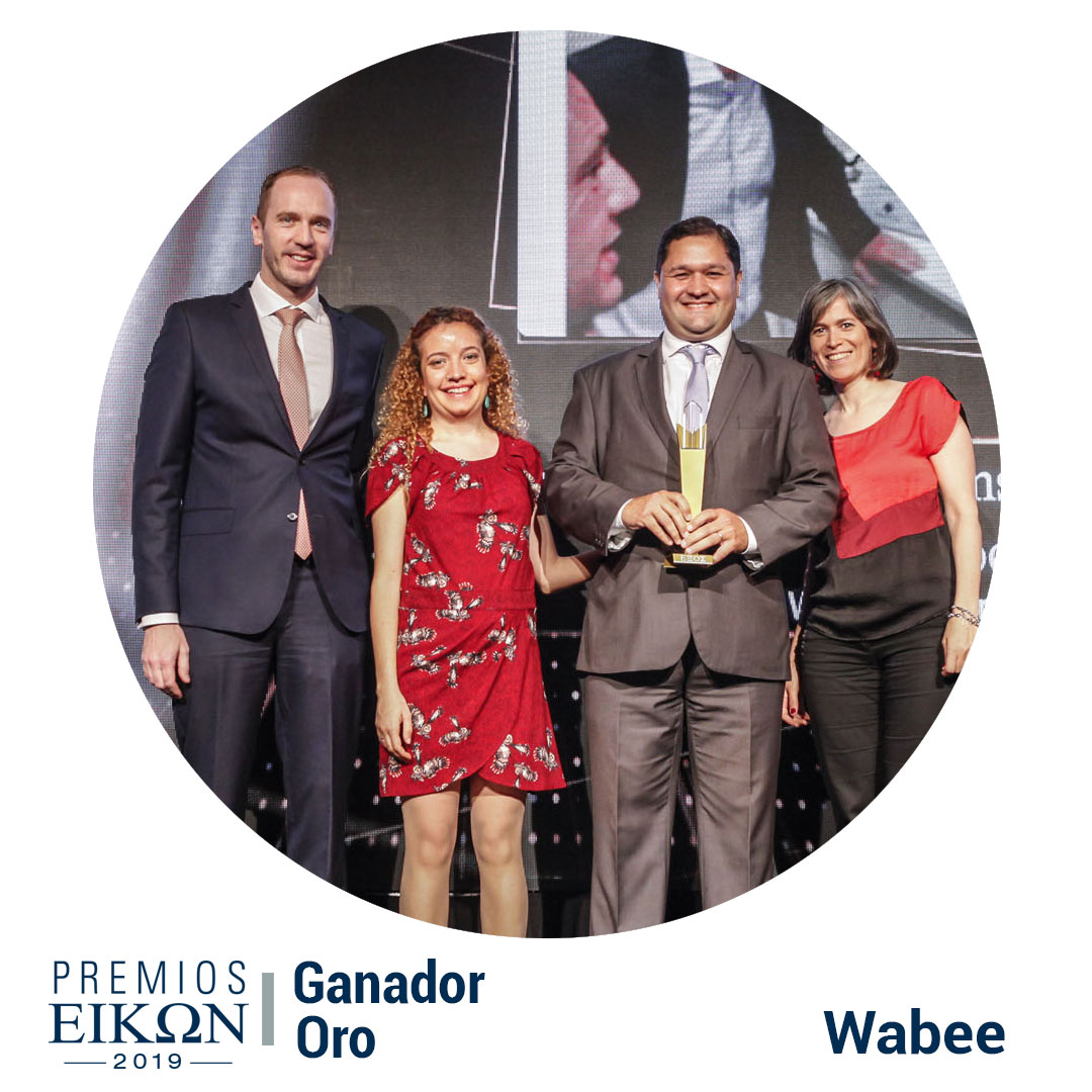 🏆 El EIKON de oro en la categoría #PyMes es para <a href="/WabeeSmartEnerg/">wabeeSmartEnergy</a> / <a href="/MagmaComms/">MagmaComms</a>/ Guevara, Pérez y Asociados, por su campaña #Wabee, smart energy. Entender. Actuar. Ahorrar. Monitor inteligente de consumo eléctrico.
#eikon2019