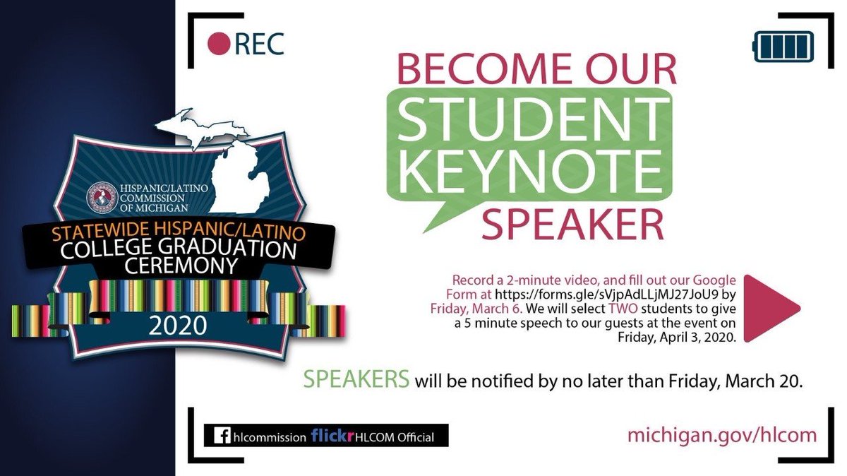 FerrisCLS's tweet photo. If you wish to participate as a keynote speaker in the Hispanic/Latino Statewide Graduation click the following link: https://t.co/kgpeZfXHty https://t.co/QH2hXAp746