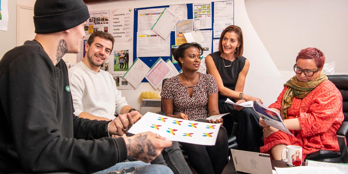 Organisations providing care for over-50s, including people with dementia, can now work towards a quality standard to show how they support LGBT+ (lesbian, gay, bisexual and transgender) people. Find out more: alzheimers.org.uk/dementia-toget…