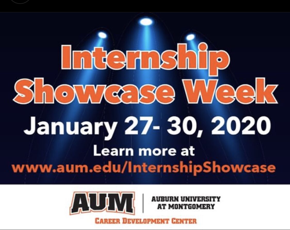 Join us all this week for Internship Showcase Week! Today, you can learn all about The Power of an Internship in Taylor Center 230 at 12pm! This event will cover what an internship is, how to find one, and how to make the most out of the internship experience!