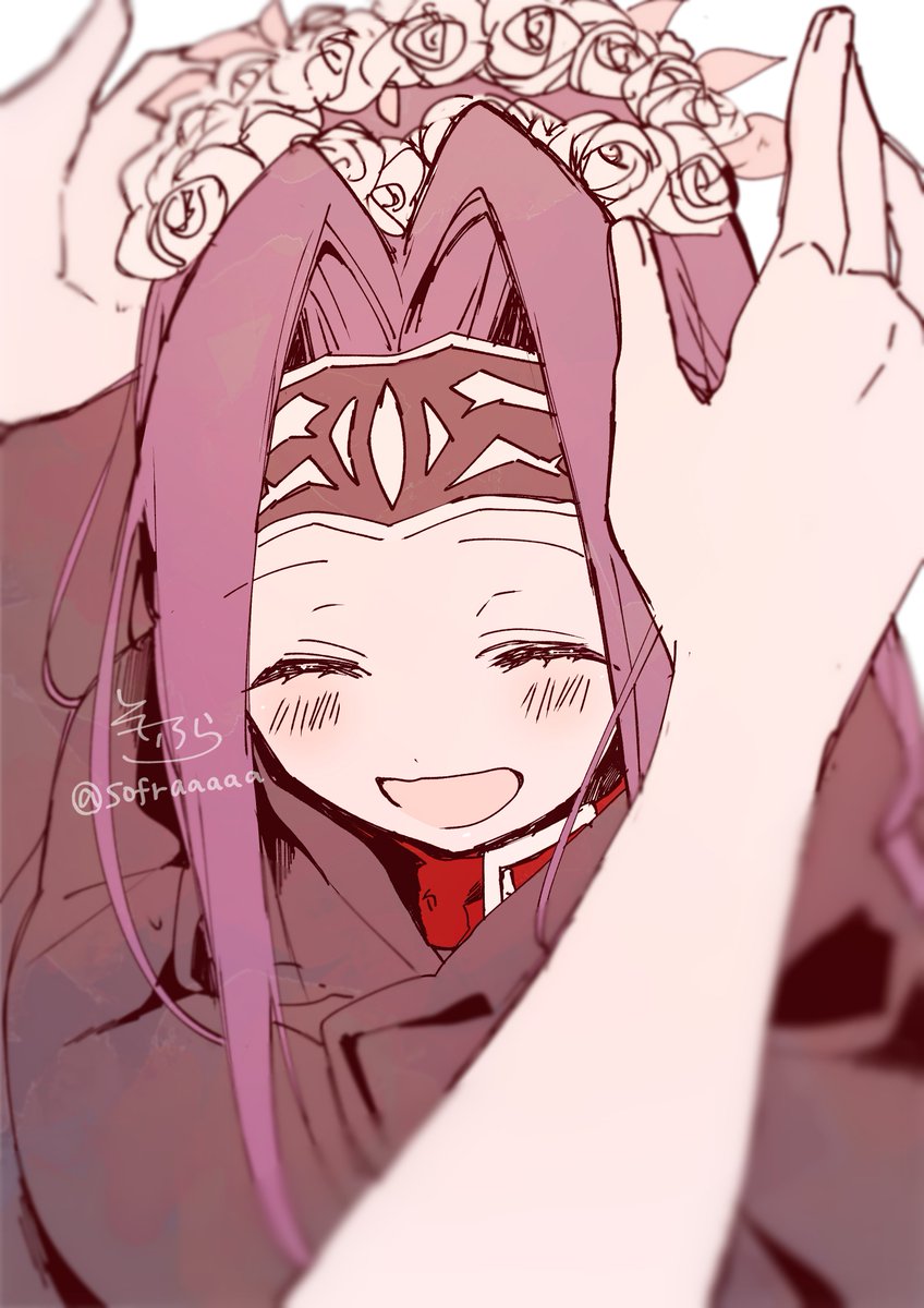 Fgo 花冠をのせてもらうアナちゃんが幸せそうで尊い