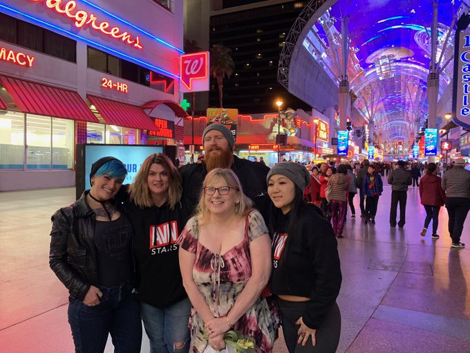 Look who we ran into on Fremont Street last night!! @ThorJohnson_xxx @TheKimmieKaBoom !!! https://t.<a href="/tag/tittietuesday"class="tags"><span>#tittietuesday</span></a>