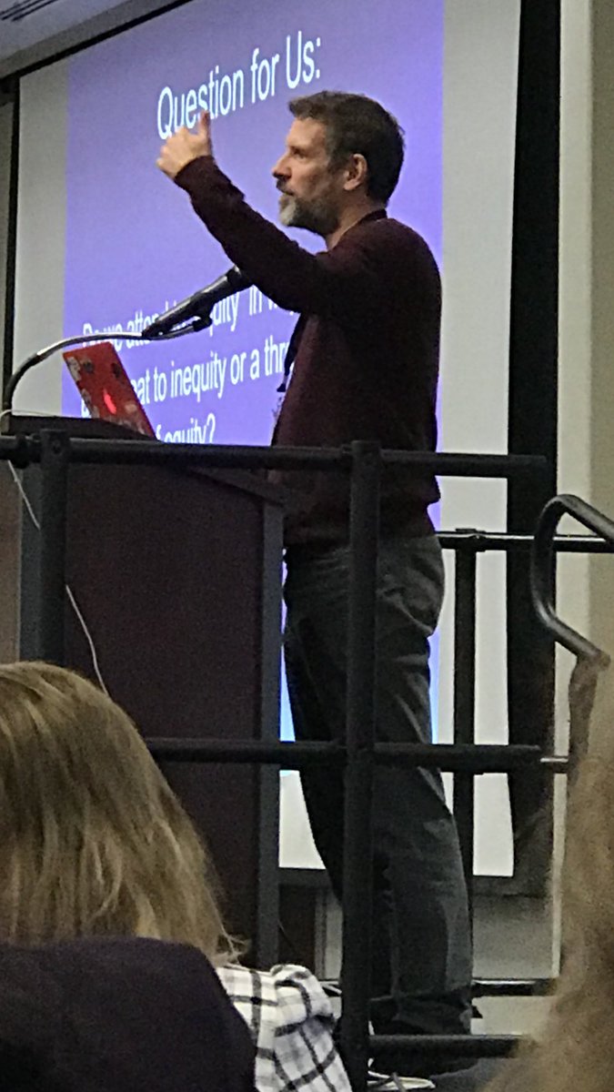 Wordsbyjeanie's tweet photo. Expand your lens. Learn how to recognize inequities that currently exist in your classroom. Dr. Paul Gorski #TCEquity https://t.co/bKE8xDbTmz