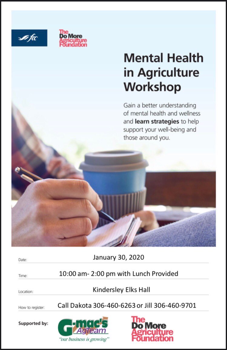 Hey! Please take the time from grain hauling and crop planning to come focus on yours and your buddies health. Nothing is more important then you and the ones you love! Shoot me a text or give me a call to sign up ⁦@GMacsAgTeam⁩ ⁦<a href="/domoreag/">DoMoreAg</a>⁩