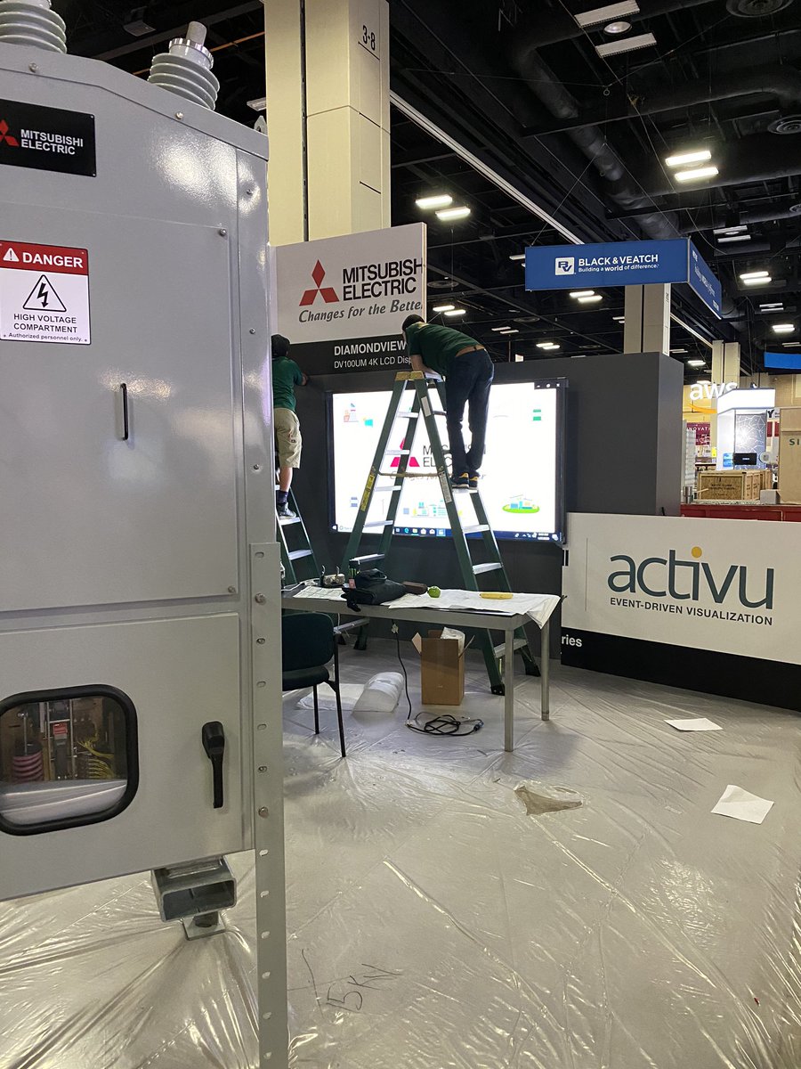 MEPPI__'s tweet photo. DISTRIBUTECH IS HERE! We are getting our booth all ready now! Make sure to stop by and check us out. Booth # 2209
 #dtech2020 @DISTRIBUTECH https://t.co/XGOe8ti5ZO