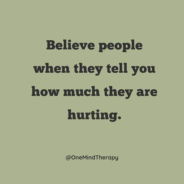 OneMindTherapy's tweet photo. When someone tells you they are hurting, don't brush it off. There is a misconception that if someone is talking about suicide they don't "really" want to do it. The truth is, the more someone talks about it the more likely they are to suicide. . #anxietysupport #anxietydiso… https://t.co/UOAwxrmvEn