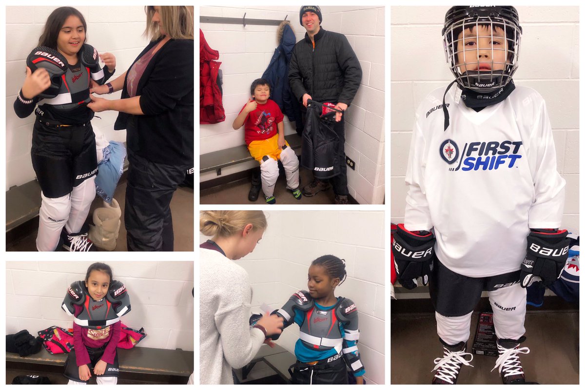 stgeorgeLRSD's tweet photo. Hitting the ice takes a lot of pre-work. Many thanks to our staff for helping students suit up. #HockeyKnights🏒#KnightsFirstShift @BauerHockey @NHLJets @NHLPA https://t.co/4aoltFJGSM