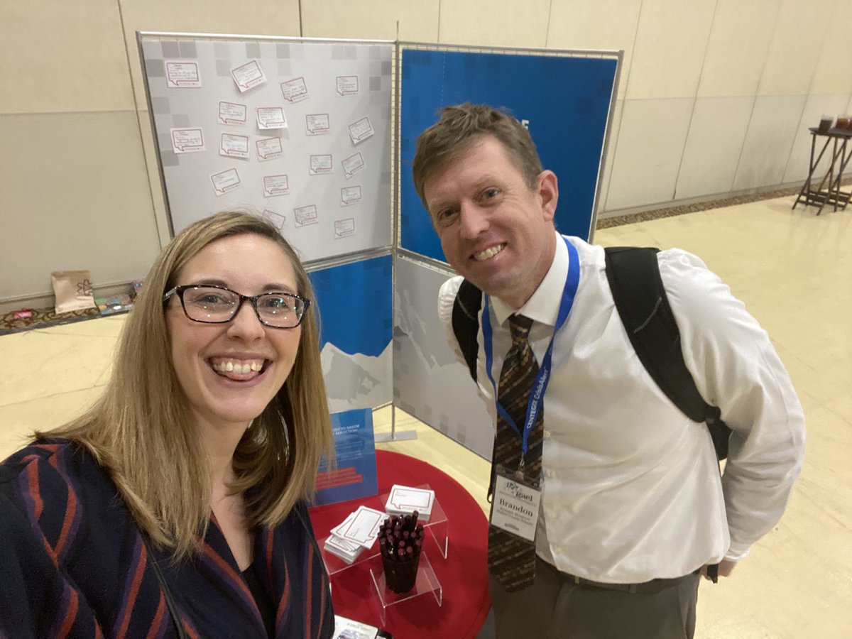 GLISI's tweet photo. Friends old and new are stopping by to practice their #sel with a note of #gratitude -swing by on your way out of lunch: we have a few giveaways left! #glisigives #WINTERGAEL2020 https://t.co/SBLOXzfrAR