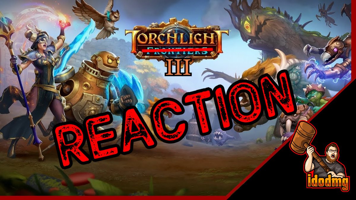 IdodmgA's tweet photo. @PlayTorchlight RIP #torchlightfrontiers and NOW we are getting #TLIII #TL3 #torchlightIII 2 days away!!!!!! This is 100% me and my reaction to the news, Subscribe for even more Coverage - Chat soon! https://t.co/28yhsPQWlr https://t.co/FaVpoYYqfU