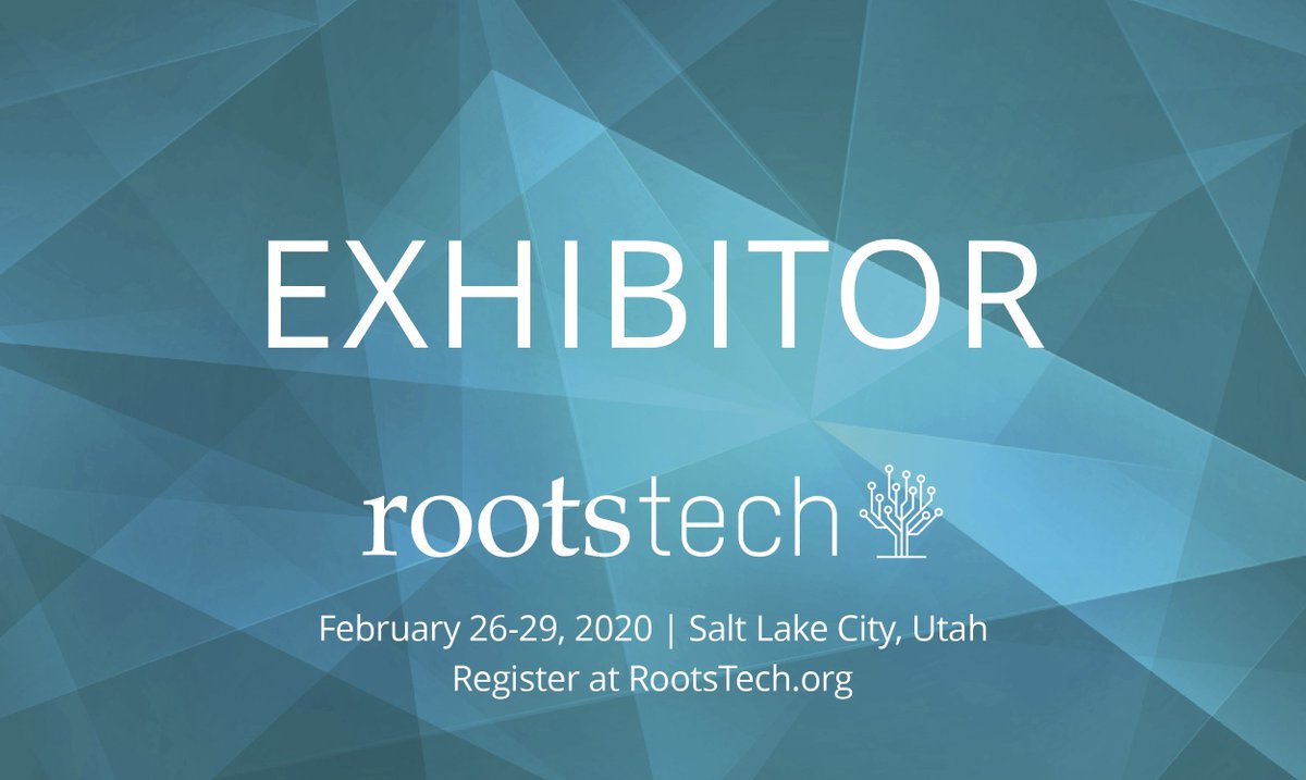 dnapainter's tweet image. In one month&apos;s time DNA Painter will be exhibiting at #Rootstech2020 in Salt Lake City.  If you&apos;re attending, please come by and say hello at booth 1543. Turn right when you enter the EXPO hall and head towards the back; we&apos;re near the Rootstech store...