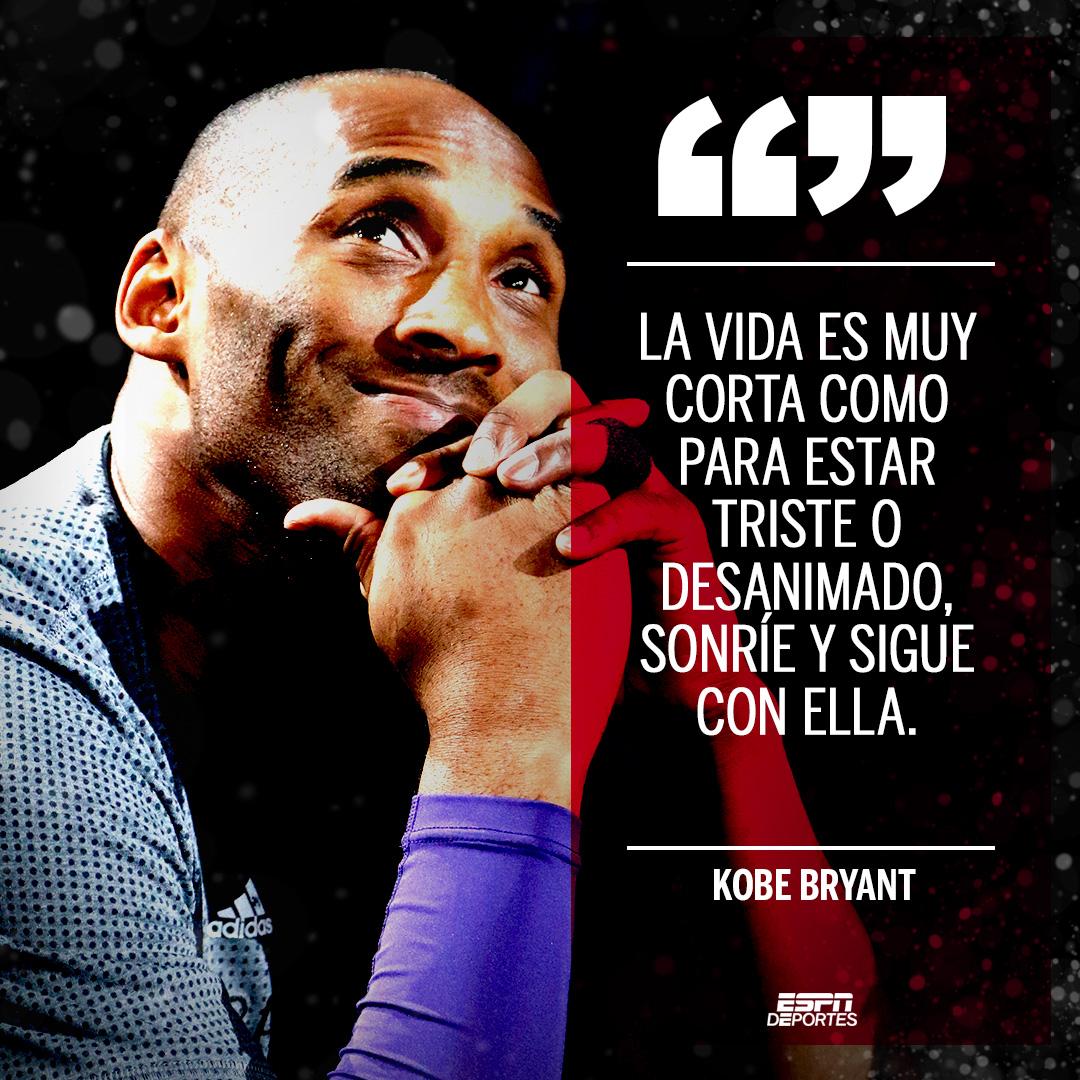 ESPNDeportes's tweet photo. Filosofía de vida ❤️

#Kobe #RIPMamba https://t.co/tYYEAbLDn7